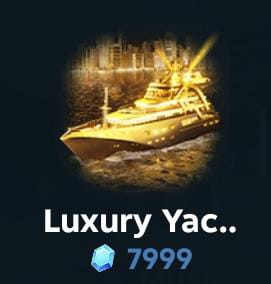 Luxury yacht