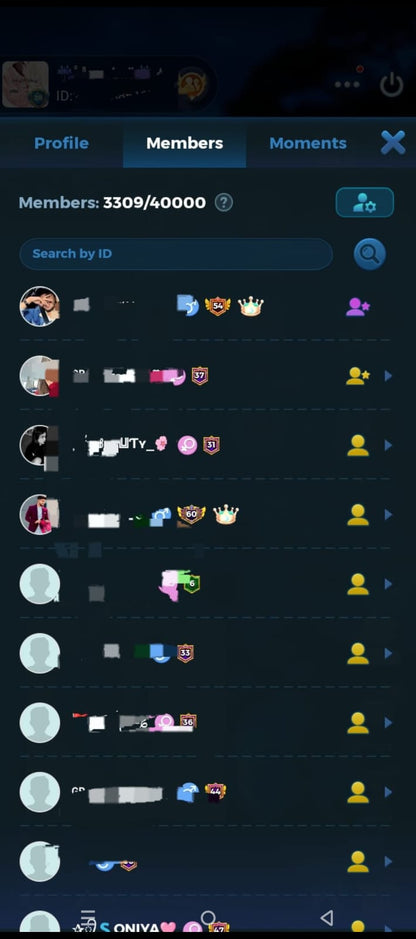 54 level 1st crown 👑40k upgrade