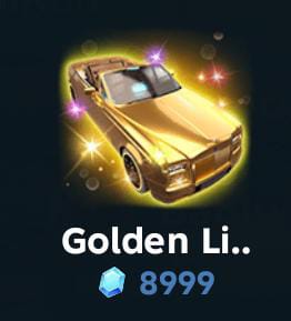 Golden limo