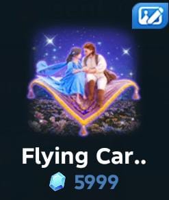 Flying carpet romance